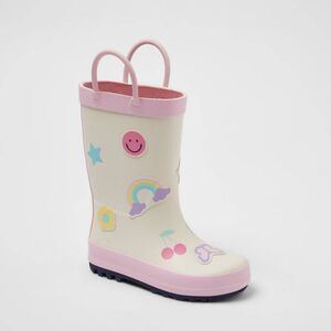 Cat & Jack - Toddler Lennon Rain Boots - Cat & Jack Pink 12T Pink